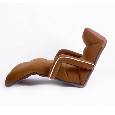 Floor Folding Chaise Armchair Lounge Chair Modern Fashion Living Room Comfort Daybed Lazy Reclining Upholstered Sleeper Sofa Bed